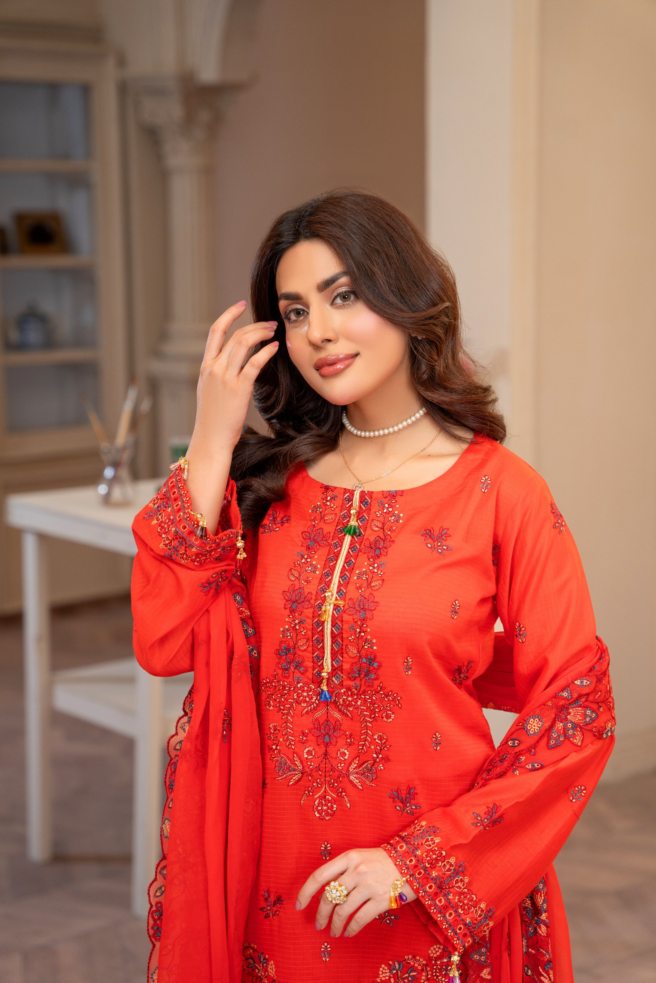 𝐋𝐮𝐱𝐮𝐫𝐲 𝐋𝐚𝐰𝐧 𝐇𝐞𝐚𝐯𝐲 𝐄𝐦𝐛𝐫𝐨𝐢𝐝𝐞𝐫𝐲 𝐒𝐡𝐢𝐫𝐭 𝐰𝐢𝐭𝐡 𝐁𝐚𝐦𝐛𝐞𝐫 𝐏𝐚𝐥𝐥𝐮 𝐄𝐦𝐛𝐫𝐨𝐢𝐝𝐞𝐫𝐲 𝐃𝐮𝐩𝐚𝐭𝐭a
